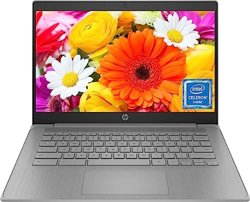 HP Laptop Chromebook HD de 14 Pulgadas para Estudiantes