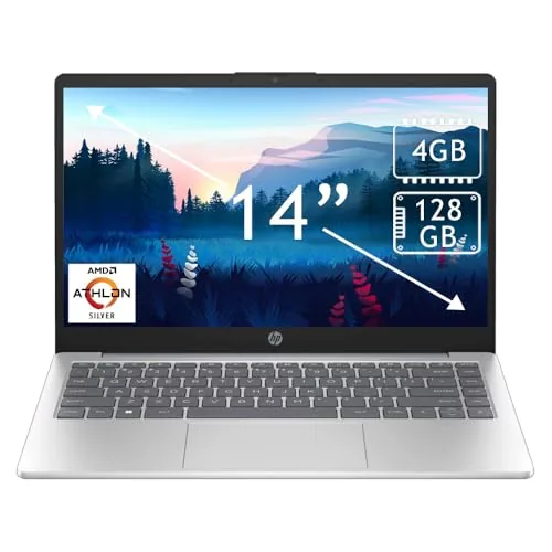 HP Laptop HD de 14 pulgadas (1366 x 768), AMD Athlon 7120