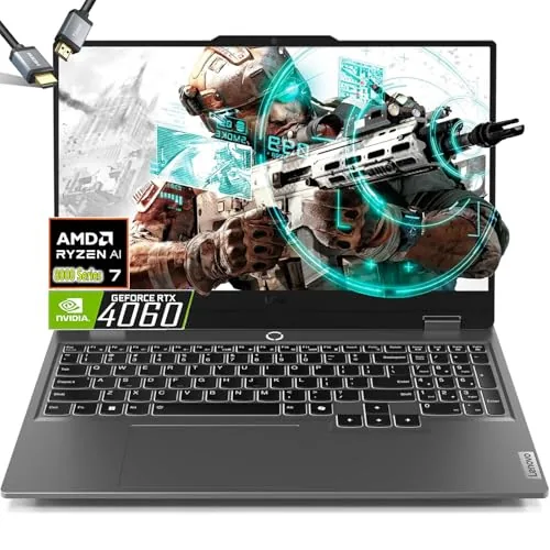 Lenovo LOQ 15.6 Laptop para juegos AMD Ryzen 7 8845HS Beat i9-13900H
