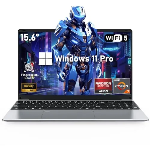 NIAKUN Laptop para juegos, procesador Ryzen 7 5700U 8C/16T