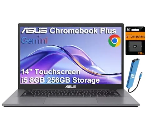 ASUS Laptop Chromebook Plus CX34, pantalla táctil