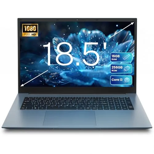 THEYETI Ordenador portátil de 18,5 pulgadas, 16 GB de RAM de THEYETI