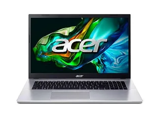 Acer Portátil Aspire 3 (A317-54-55PD) | Pantalla IPS FHD de 17.3" | Intel Core i5-1235U | 16GB RAM | 512GB SSD | Intel Iris Xe Graphics | Windows 11 | Teclado QWERTZ | plata