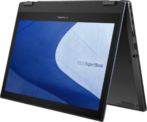 ASUS ExpertBook B2 Flip Convertible Laptop | 14&quot; FHD Pantalla IPS antirreflejos | Intel Core i5-1240P | 16GB RAM | 512GB SSD | Intel UHD Graphics | Windows 11 Pro | Teclado QWERTZ | Negro