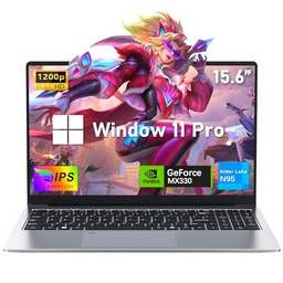 FUNYET Ordenador Portatil, 16" N95 CPU MX330 Tarjeta Gráfica Independiente Laptop RAM 16GB+SSD 1TB,Pc Notebook Portatil