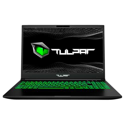TULPAR Ordenador portátil para videojuegos A5 V20.4.3 | 15,6'' FHD 1920X1080 144Hz IPS LED | Intel Core i5 12450H | 16 GB RAM | 500 GB SSD | Nvidia RTX 4050 | FreeDOS Gaming Notebook