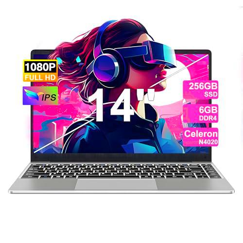 Ordenador portátil Win 11 con 5G WiFi, ordenadores portátiles de 14 pulgadas
