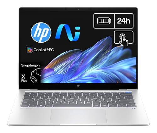 HP OmniBook X AI 14-fe1001ns - Ordenador portátil IA de 14" 2.2k multitáctil (QC Snapdragon X1P-42-100