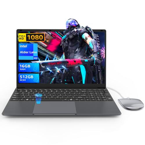 Pinstone - Ordenador portátil de 15,6 pulgadas, PC portátil