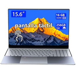 Morostron 15,6 Pulgadas Portátil Táctil con Carcasa de Metal de Alta gama