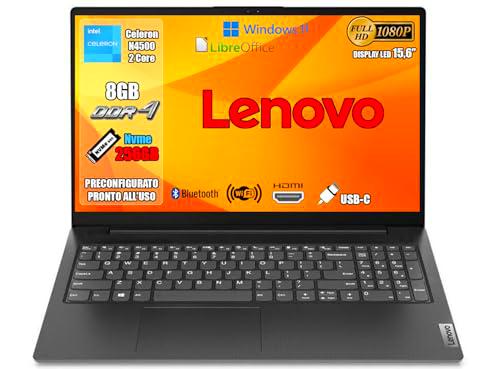 Lenovo Ordenador portátil, CPU Intel N4500, RAM 8 GB