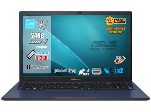 Asus Notebook ExpertBook B1, CPU Intel i3-1315U 6Core hasta 4,5 GHz