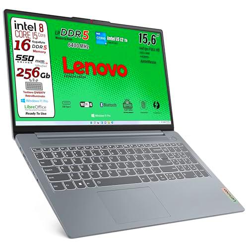 Lenovo, Ordenador portátil, i5 12450H 8 Core, RAM DDR5 de 16 GB