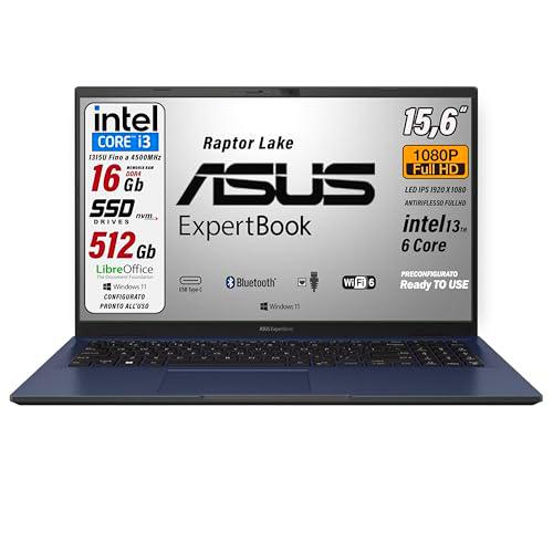 ASUS Expertbook, PC portátil, CPU Intel Core i3 13Th 6Core