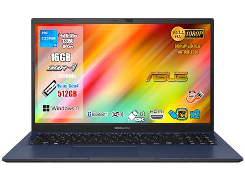 ASUS Notebook ExperBook B1, CPU Intel i5-1335U 10Core hasta 4,7 GHz