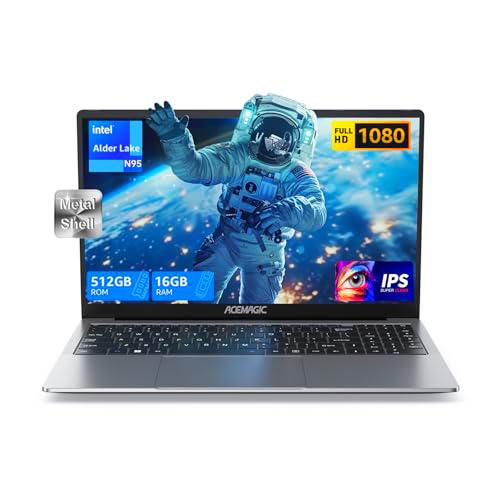 ACEMAGIC PC portátil CPU lntel Alder Lake N95, RAM 16 GB SSD 512 GB (expansión 2 TB)
