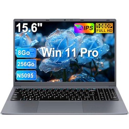 Ruzava Ordenador portátil, 8 GB RAM 256 GB SSD Support 1TB Expand