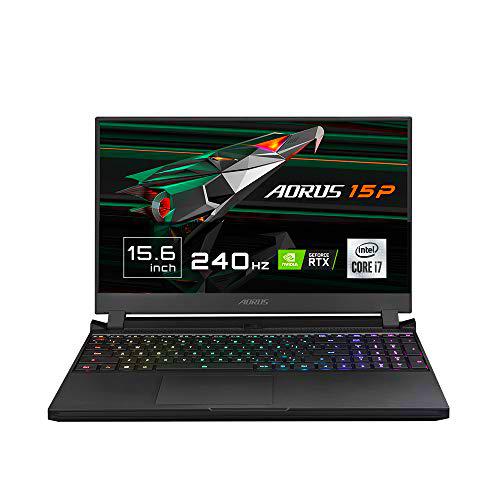 Gigabyte AORUS 15P XC-8ES2430SH - Ordenador portátil de 17.3&quot; FHD 240Hz ( Intel Core i7-10870H