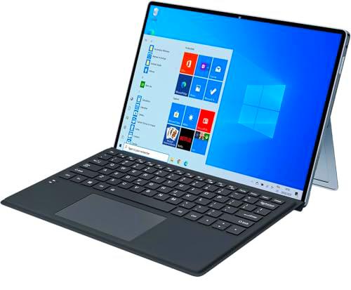 Ekonavi Ordenador Portatil 2 en 1, Core I7-8550U CPU 16GB RAM 512GB ROM PC Portatil,12.6 Pulgadas 2160 x 1440 IPS Pantalla táctil