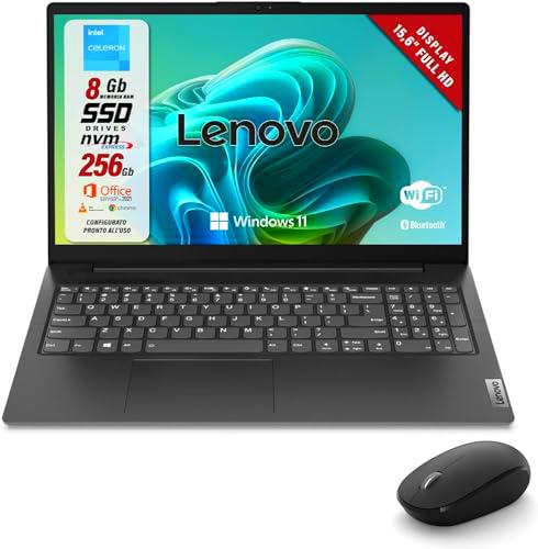 Lenovo Ordenador portátil portátil con pantalla Full HD de 15,6"