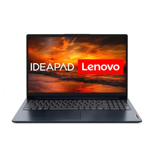 Lenovo IdeaPad Slim 1i Laptop | Pantalla Full HD de 15.6" | Intel Celeron N4120 | 4GB RAM | 128GB SSD | Intel UHD 600 Graphics | Win11 Home | QWERTZ | azul | Microsoft 365 incluido | 3 meses Premium