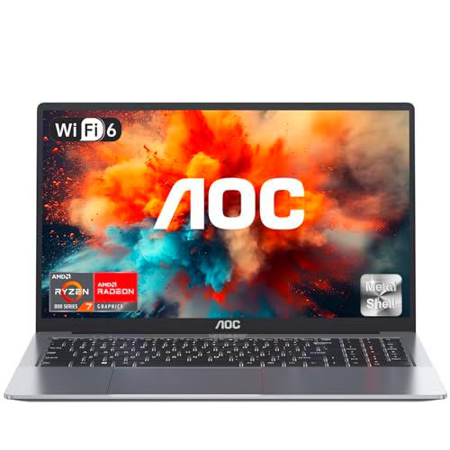 AOC Ordenador portátil, ordenador portátil 16 GB DDR4 RAM 512 GB SSD (hasta 2 TB) Laptop