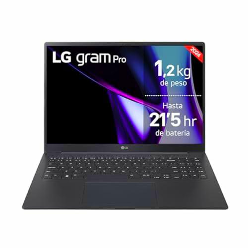 LG gram 16Z90T-G.AD8BB Ordenador Portátil 16 Pulgadas Intel Core Ultra7 255H