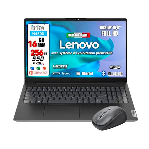 Lenovo Ordinateur Portable, processeur Intel N4500