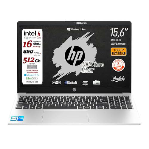 HP Ordenador portátil 250 G10, RAM de 16 GB, SSD de 512 GB