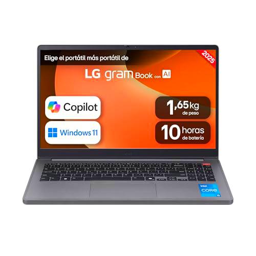 LG gram Book 15U50T-G.AA56B 15 Pulgadas, Intel Core i5