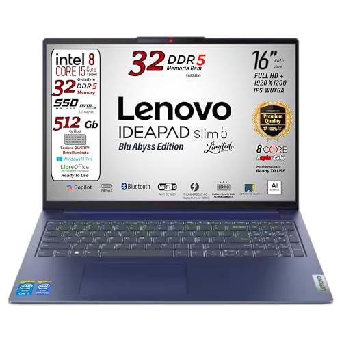 Lenovo Ideapad Slim5, BluAbyss, Notebook, i5 13420H 13Th