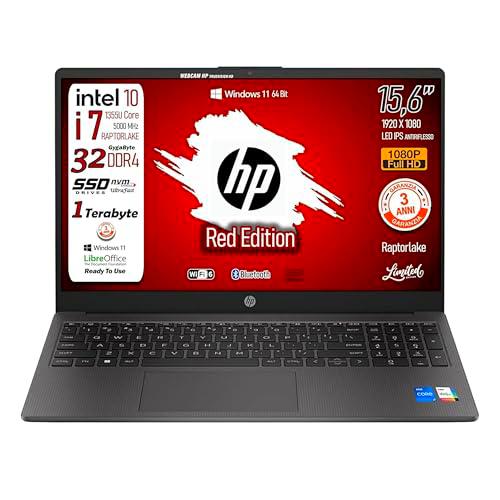 HP 250 G10, PC portátil CPU Intel Core i7-1355U 13th 10Core
