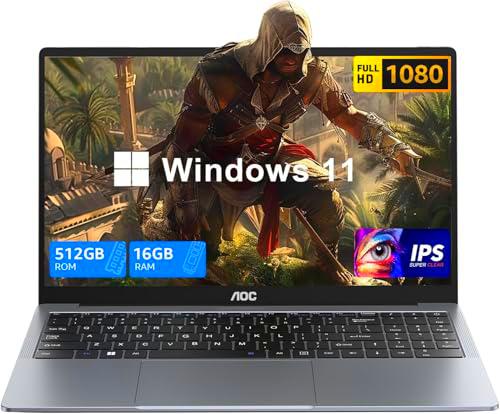 AOC - Ordenador portátil, carcasa metálica para PC portátil