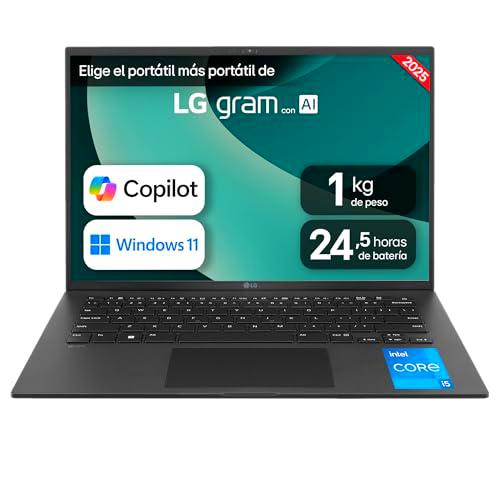 LG gram 14Z90RU-G.AA55B Portátil Ultraligero 14 Pulgadas