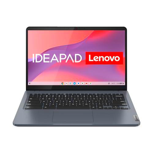 Lenovo Chromebook Plus IdeaPad 3i | Pantalla Full HD de 14" | Intel Core i3-N305 | 8GB de RAM | SSD de 128 GB | Tarjeta gráfica Intel | Chrome OS | QWERTZ | Gris