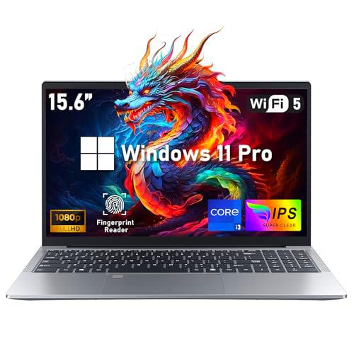 NIAKUN 15.6 Pulgadas Laptop Pc Ordenador Portatil Computadora Maletín metálico para Estudiantes