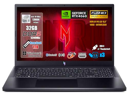 Acer Nitro V 15 PC Gaming, Notebook Gaming i9-13900H