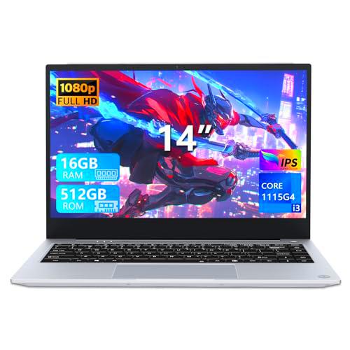 Zonatrix 14.1 Pulgadas PC Portátil, Windows 11 Ordenador