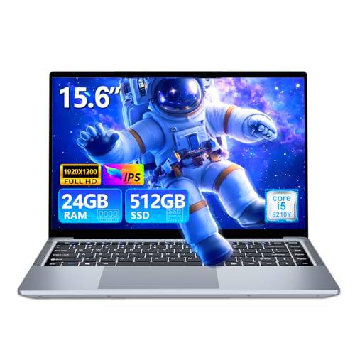 Ordenador Portátil 15,6“, PC Portátil 24GB RAM+512GB SSD