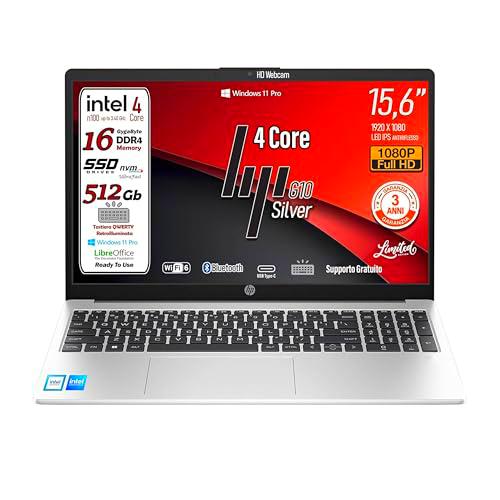 HP 250 G10 Notebook portátil Silver, RAM 16 GB, SSD 512 GB