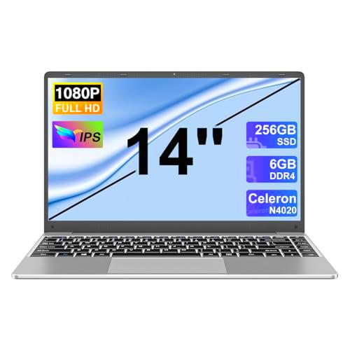 Ordenador Portátil Win 11 6GB RAM 256GB SSD Expansión SSD 1TB