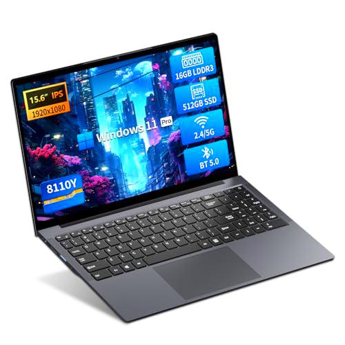 Portátil 15.6 Pulgadas, Ordenador Portatil Core I3-8100Y CPU