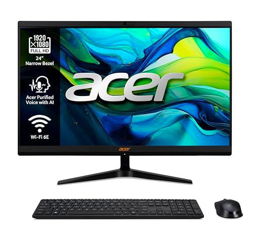 Acer Aspire C24-1800 All in One, Monitor 24" FullHD (Intel Core i5-12450H
