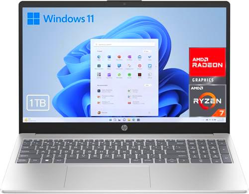 HP 15-fc0243ns - Ordenador portátil de 15.6" FHD (AMD Ryzen 7-7730U