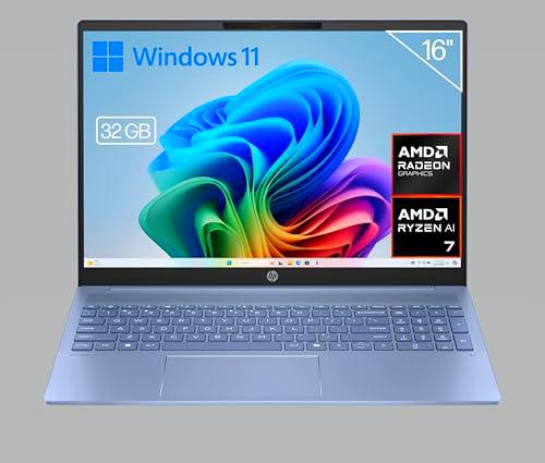 HP OmniBook 5 16 - Ordenador portátil de 16" 2K (AMD Ryzen AI 7 350