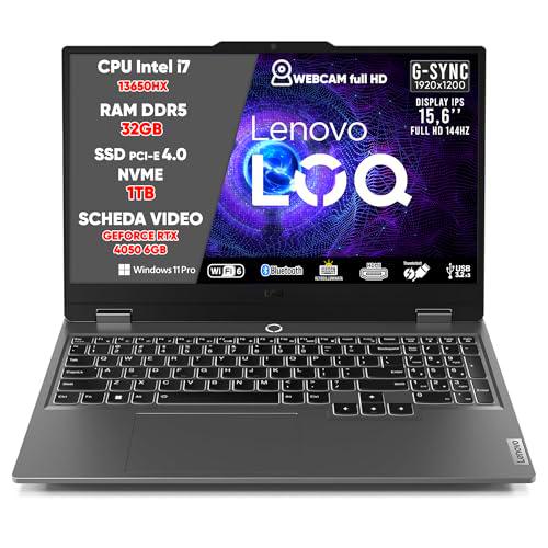 Lenovo PC Gaming Notebook Gaming i7 13650HX, 32 GB RAM DDR5