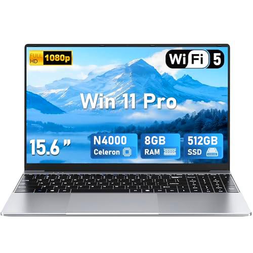 FUNYET Ordenador Portátil 15.6 Pulgadas Celeron N4000