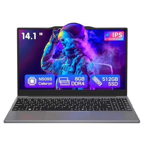Auusda Celeron N5095 - Ordenador portátil de 14 pulgadas