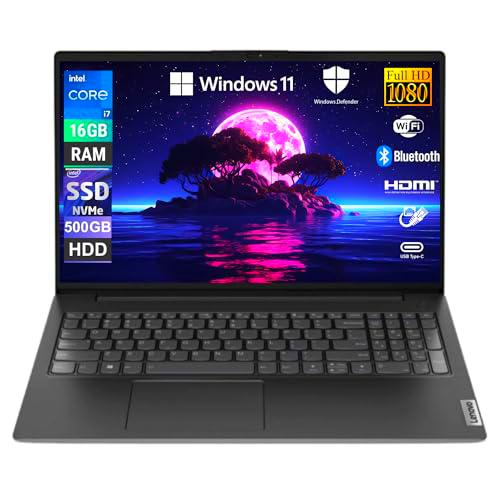 Lenovo, Ordenador portátil, pantalla 15,6" Full HD
