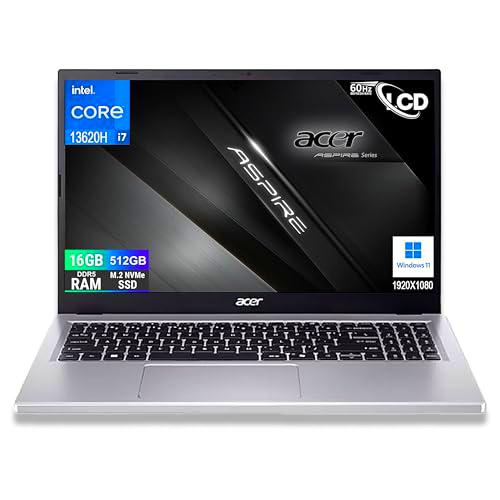 acer Portátil Aspire Silver Intel Core i7-13620H 13Th Raptor Lake